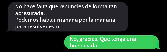 Este jefe critica a un empleado con fractura ósea por sentarse en un taburete, pero cambia el tono de inmediato cuando este decide renunciar