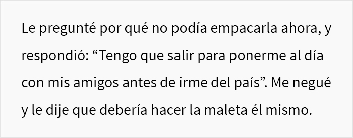 “Él me suplicó, pero le dije que no”: esta mujer preguntó si se equivocó luego de que su esposo perdiera su vuelo porque ella no empacó su maleta