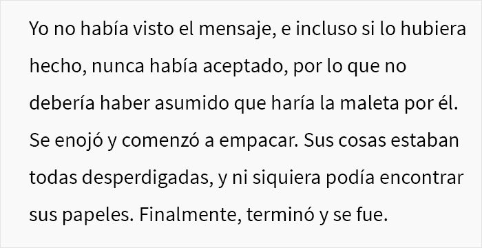 “Él me suplicó, pero le dije que no”: esta mujer preguntó si se equivocó luego de que su esposo perdiera su vuelo porque ella no empacó su maleta