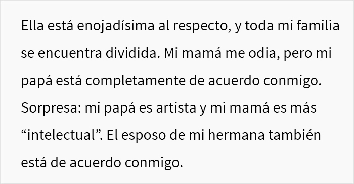 Esta mujer quiso saber si fue una idiota por cobrarle a su hermana $3.400 por una pintura que arruinó su sobrino de 9 años