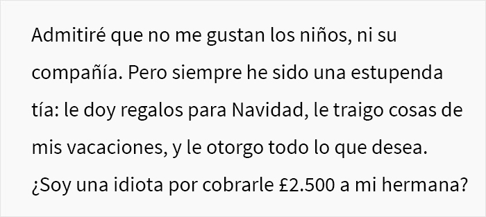 Esta mujer quiso saber si fue una idiota por cobrarle a su hermana $3.400 por una pintura que arruinó su sobrino de 9 años