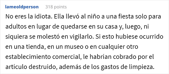 Esta mujer quiso saber si fue una idiota por cobrarle a su hermana $3.400 por una pintura que arruinó su sobrino de 9 años