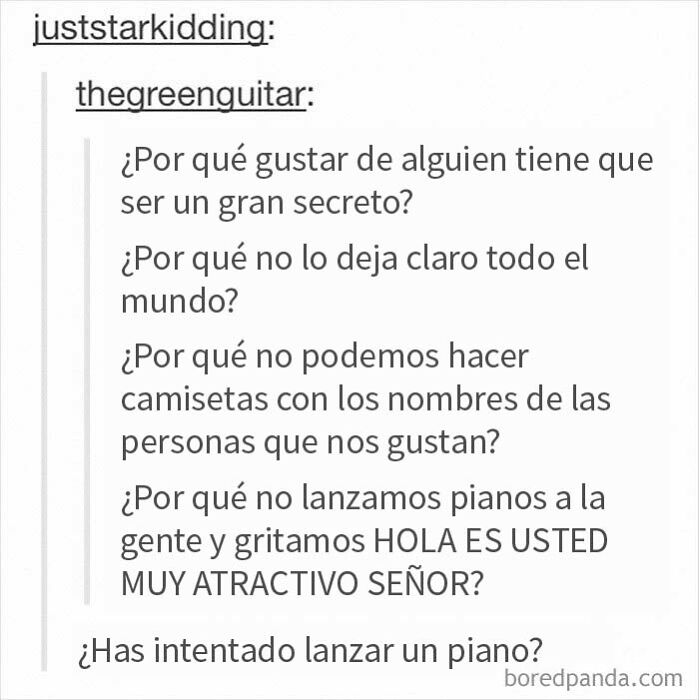 Lánzame un piano