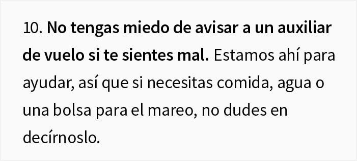 Este auxiliar de vuelo comparte 10 cosas que nunca debes hacer en un avión