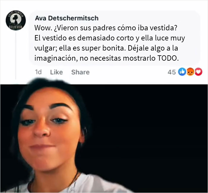 Esta joven de 17 años está asombrada de recibir muchos comentarios odiosos luego de que la madre de su novio publicara sus fotos del baile de homecoming en Facebook