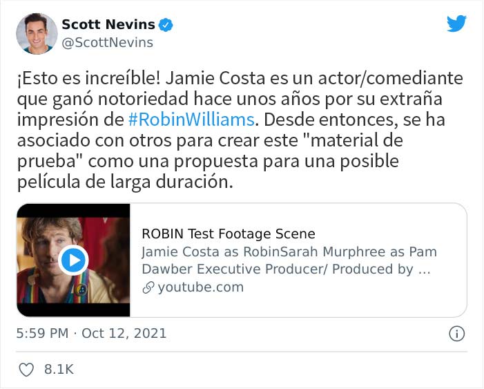 "No estaba preparado para esto": Esta interpretación de Robin Williams es tan buena que la gente pide una película completa