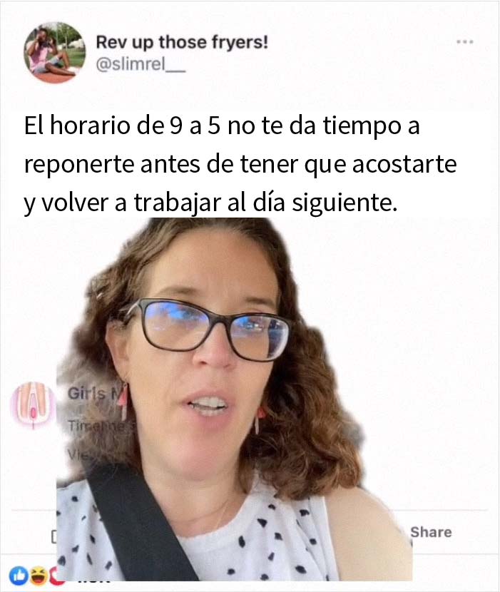 Esta mujer explica por qué el modelo de 8 horas de trabajo/dormir/ocio ya no funciona