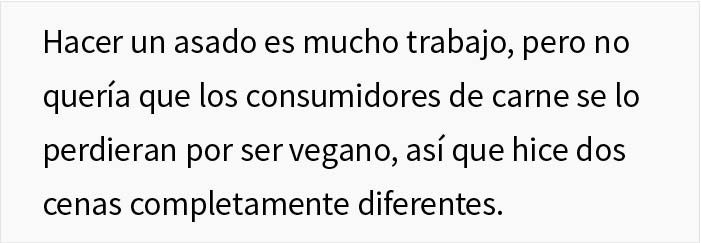 "¿Soy imbécil por enfadarme con el novio vegano de mi amiga?"