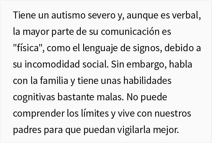 "Lean detenidamente": Esta novia se niega a invitar a su hermana autista a su boda porque no puede comprender los límites