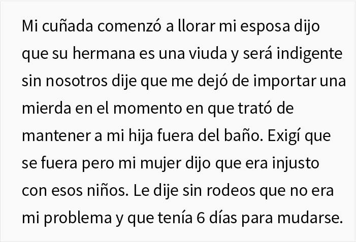 Este hombre tuva una discusión con su cuñada después de que le negara usar el baño a su hija