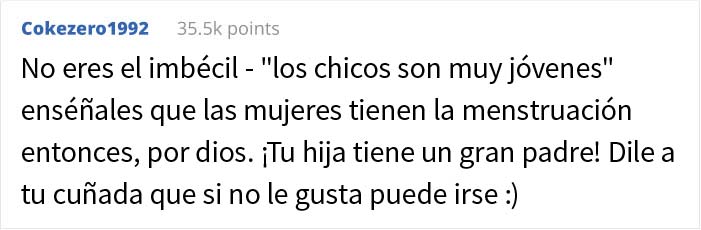 Este hombre tuva una discusión con su cuñada después de que le negara usar el baño a su hija