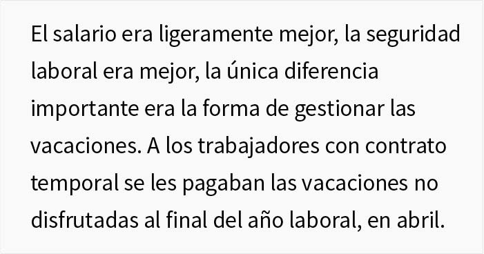 Esta empresa no permite a su empleado tomar vacaciones pero se niega a pagarlas también, así que el empleado lee el contrato y encuentra una solución maliciosa