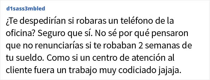 Esta empresa no permite a su empleado tomar vacaciones pero se niega a pagarlas también, así que el empleado lee el contrato y encuentra una solución maliciosa