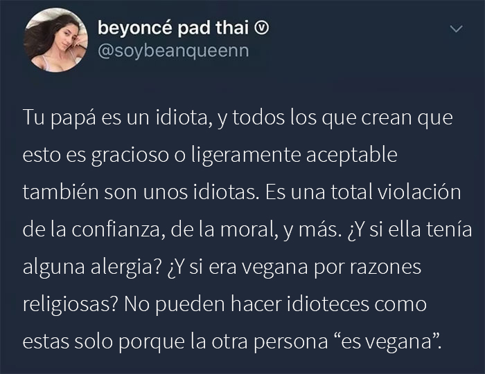 A esta vegana le dieron una hamburguesa real sin que lo supiera, y su experiencia generó una discusión importante