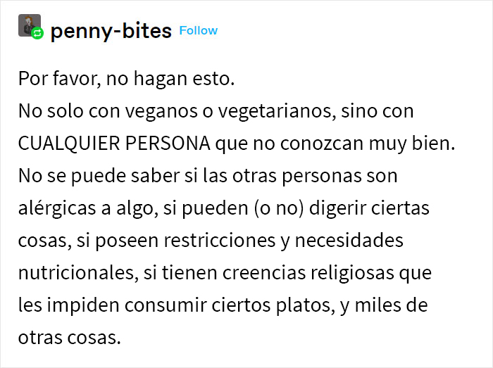 A esta vegana le dieron una hamburguesa real sin que lo supiera, y su experiencia generó una discusión importante