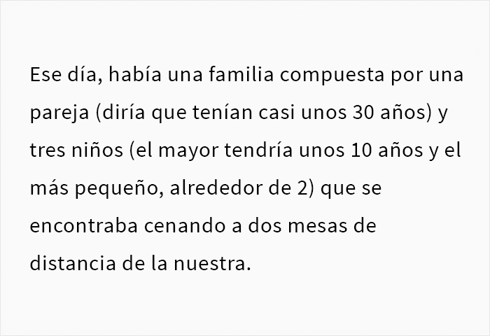 Esta mujer le pidió a la madre de un niño gritón que lo llevara fuera del restaurante para que los demás comensales pudieran estar en paz, y se desató el drama