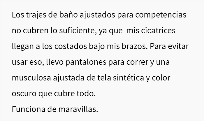 Le pidieron a una mujer con una mastectomía doble que usara corpiño en la piscina, ella siguió la regla al pie de la letra en su cumplimiento malicioso