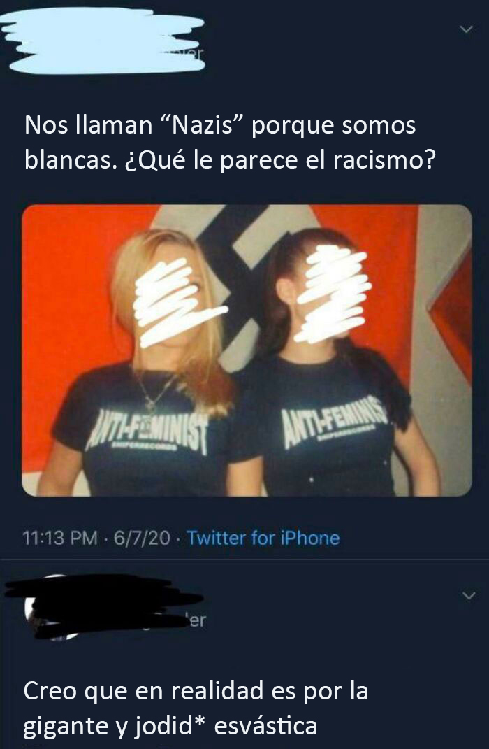 ¿Qué le parece al racismo?