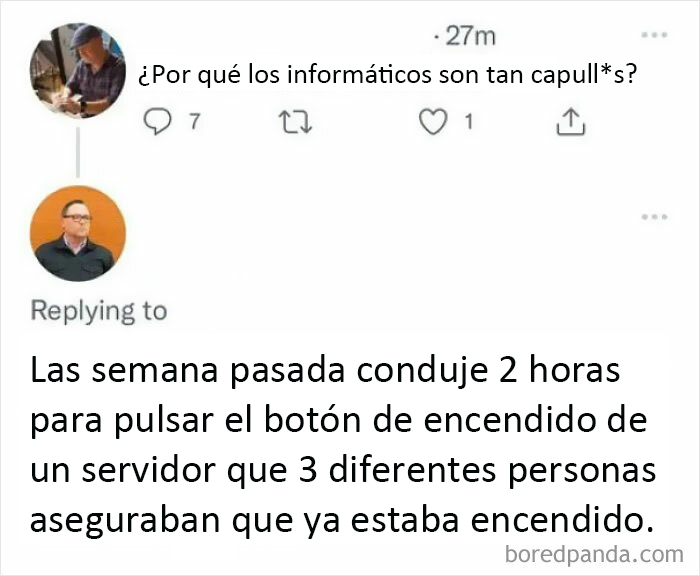 Juraría que estaba encendido