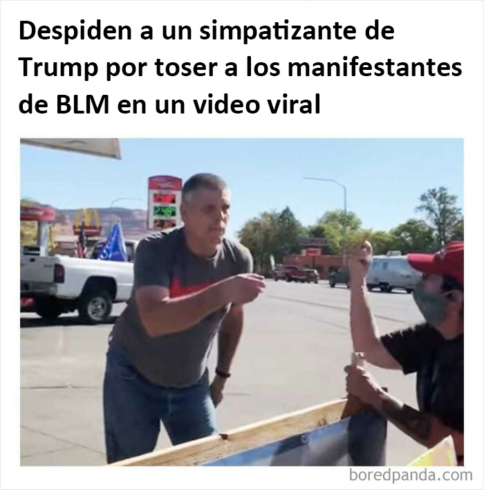 Un hombre de Utah se ensaña con los manifestantes de BLM y pierde su trabajo