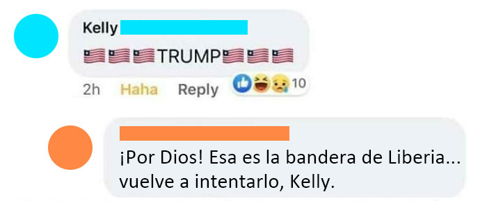 Supongo que Kelly estaba demasiado ocupada lamiendo botas para darse cuenta de su error