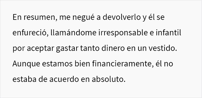 “Las novias inteligentes ahorran dinero”: este prometido se enfureció al enterarse de que su futura esposa había gastado $400 en un vestido de novia