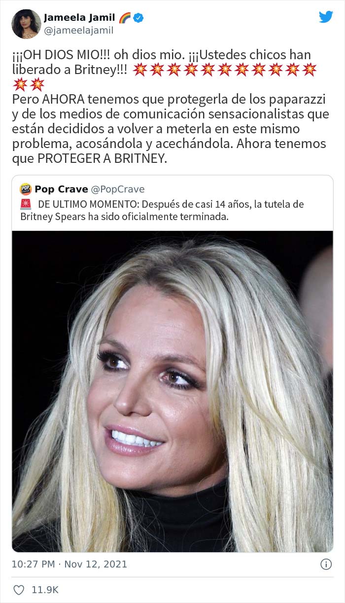 15 Reacciones en internet ante la liberación de Britney Spears