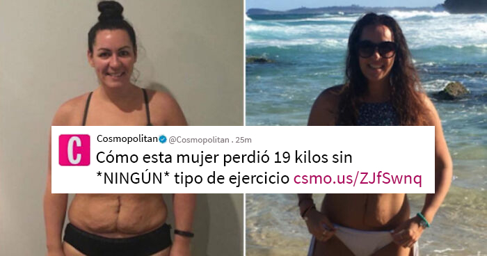 Cosmo, una revista feminista y a favor de la positividad corporal, promocionó la historia de una mujer que superó el cáncer como una estrategia para lograr un cuerpo listo para la playa