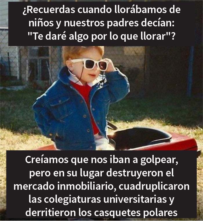 Te daré algo para llorar