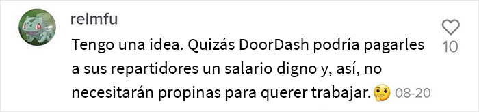 Esta repartidora de DoorDash reveló cómo afectan las propinas en la hora de entrega de un pedido de comida, y mostró una orden de McDonald’s que tardó 1 hora en ser recogida