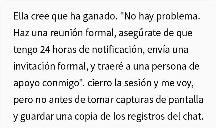 Este empleado demuestra que su jefa microgestiona demasiado y falla a sus empleados, así que consigue que la despidan