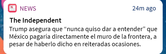 “No quise dar a entender que en realidad México lo pagaría” - Trump, seguramente