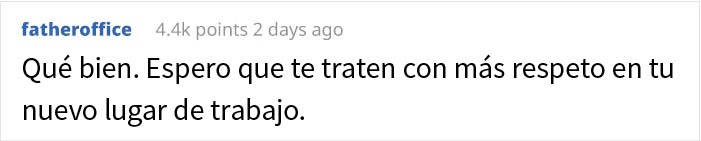 El gerente afirma que este empleado no hacía nada, así que renunció para demostrar que sí