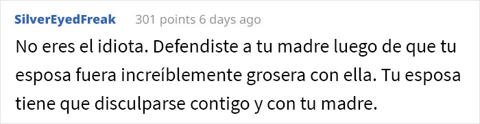 Este hombre insultó a su esposa frente a la familia y ahora ella no le responde los mensajes, él quiere saber si fue idiota