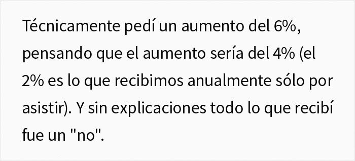 Este empleado fue "más allá" en su trabajo durante 3 años, y compartió cómo fue recompensado por su jefe