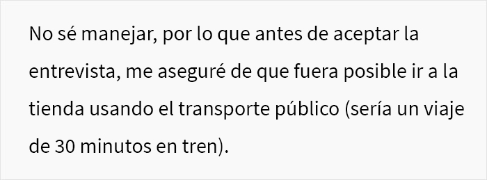 Esta mujer descubrió al asistir a una entrevista laboral que la empresa había mentido sobre la ubicación del trabajo y el salario