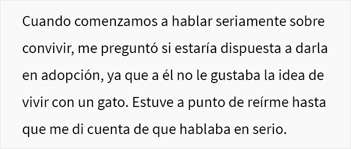 Esta mujer pregunta si fue una idiota por echar a su novio de su apartamento al descubrirlo hablándole de mala manera a su gata