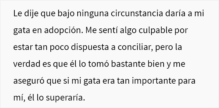 Esta mujer pregunta si fue una idiota por echar a su novio de su apartamento al descubrirlo hablándole de mala manera a su gata