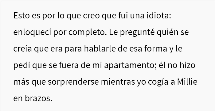 Esta mujer pregunta si fue una idiota por echar a su novio de su apartamento al descubrirlo hablándole de mala manera a su gata