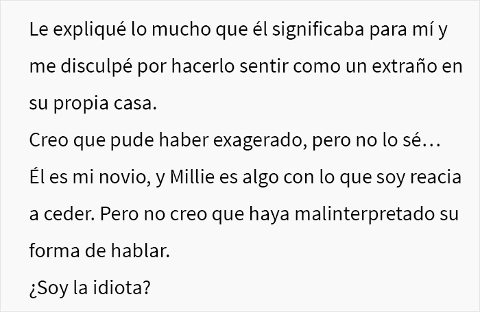 Esta mujer pregunta si fue una idiota por echar a su novio de su apartamento al descubrirlo hablándole de mala manera a su gata