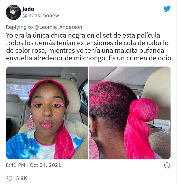 Una top model negra se maquilló y peinó ella misma 10 minutos antes de desfilar porque los maquilladores se equivocaron