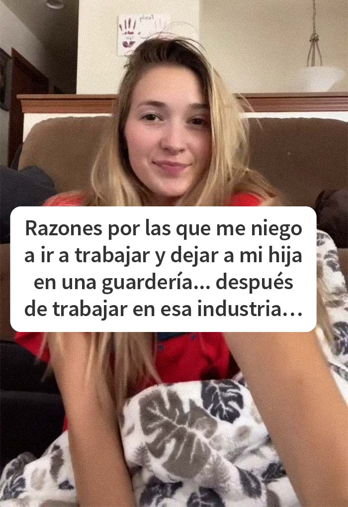 Esta madre cuenta las razones por las que no llevará a su hija a la guardería