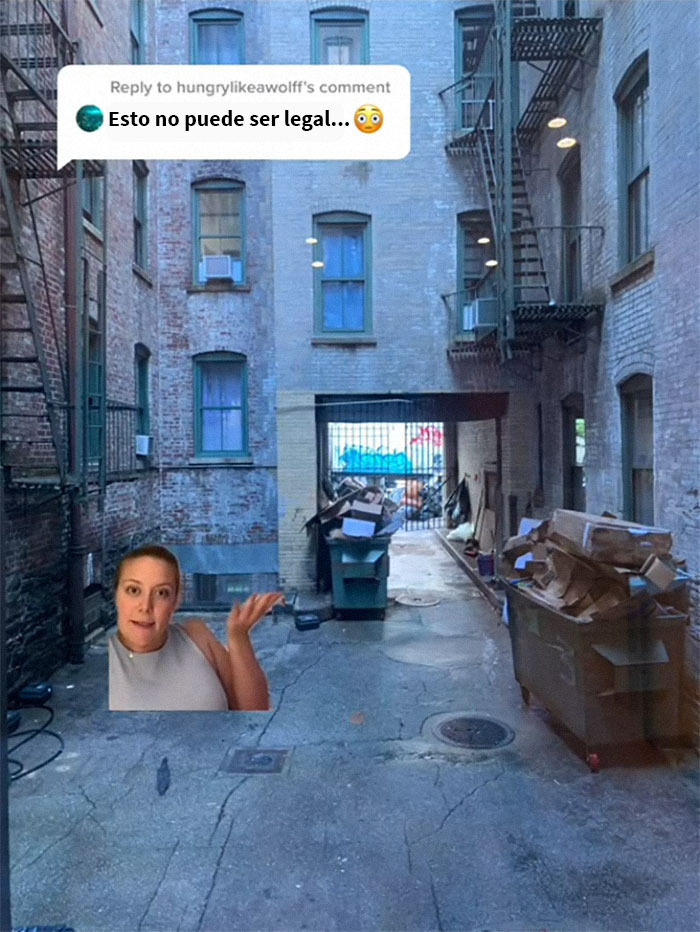 Esta mujer alquiló un apartamento en Nueva York por 1.575$ y tras mudarse descubre horrorizada las terribles vistas por su única ventana