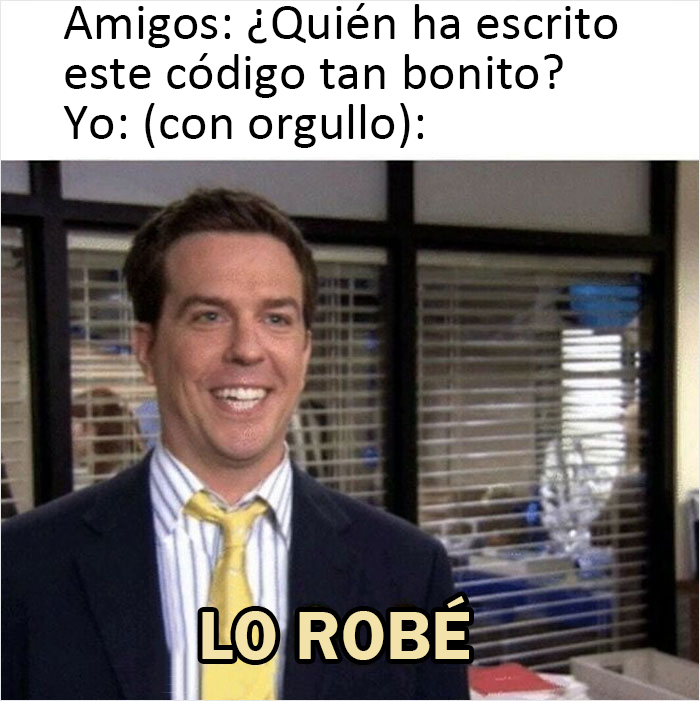 Me pasó lo mismo que a este meme