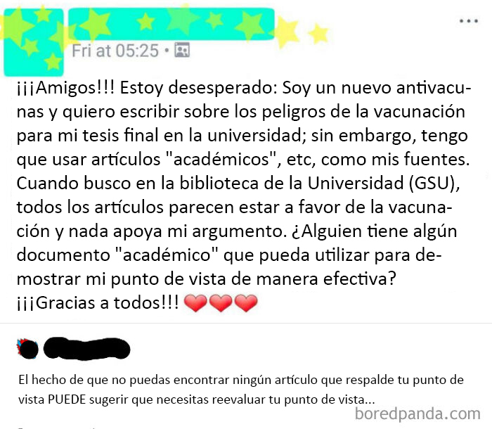 ¿Estoy equivocado? No, son los cientos de años de ciencia los que están equivocados