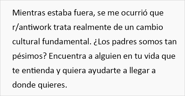 Este padre da ejemplo apoyando a su hijo tras dejar su trabajo de 45.000$ y pedir quedarse con él