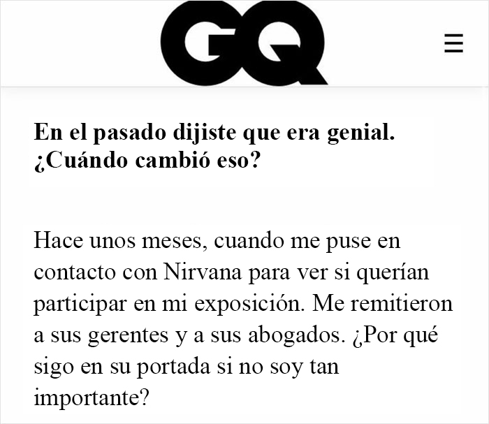 El bebé de la portada de Nevermind de Nirvana está demandando a la banda por explotación. Esta es la razón