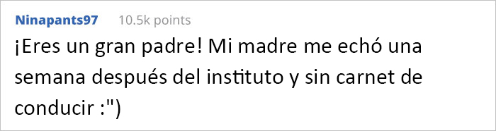 Este padre da ejemplo apoyando a su hijo tras dejar su trabajo de 45.000$ y pedir quedarse con él