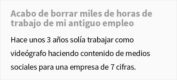 Este hombre descubrió que la empresa sigue usando su trabajo después de despedirlo por "mal rendimiento" y lo borró todo