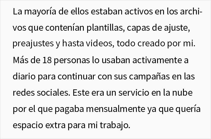 Este hombre descubrió que la empresa sigue usando su trabajo después de despedirlo por "mal rendimiento" y lo borró todo